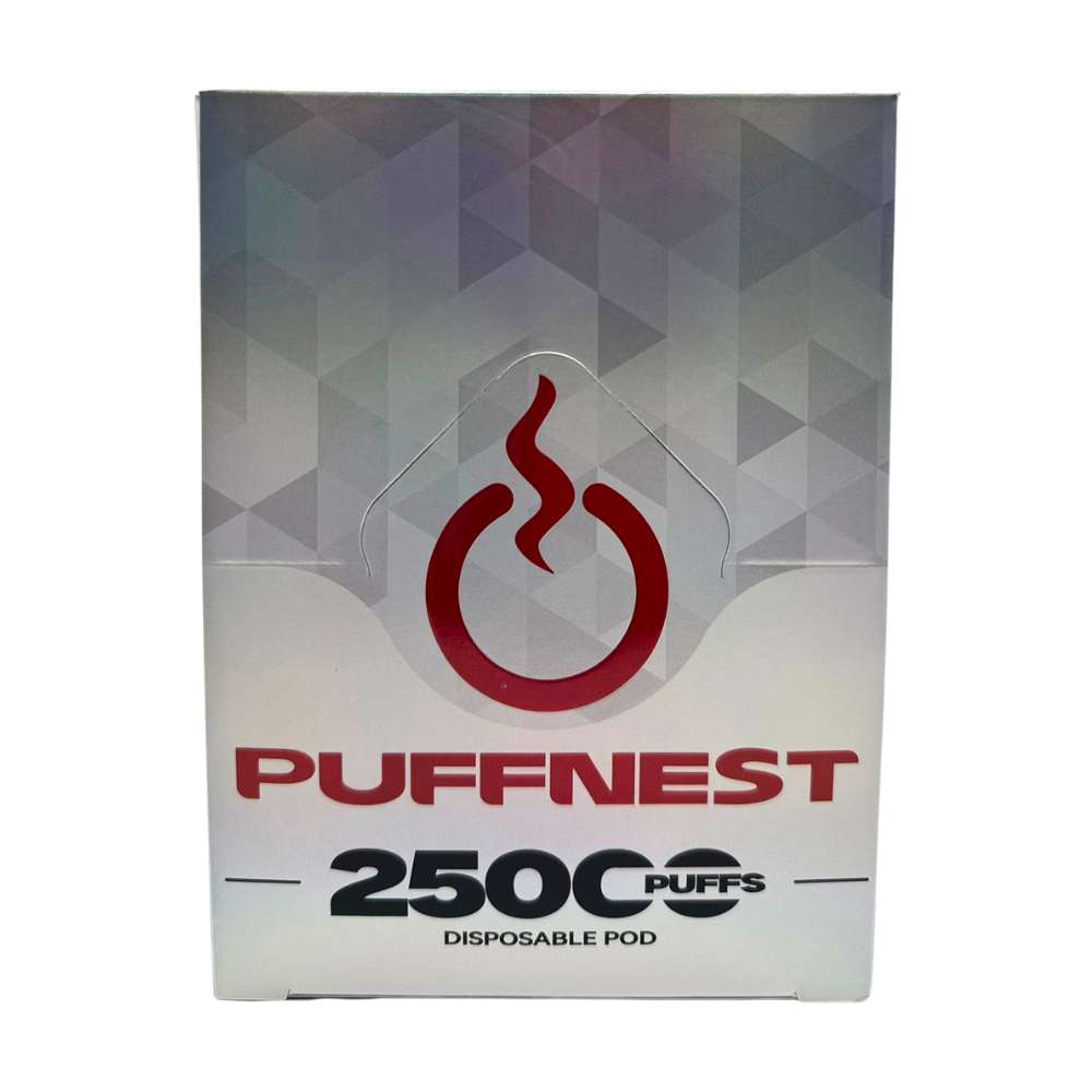 PUFF NEST 25000 PUFFS Watermelon Ice Disposable Vape - 18 mL, 2% Nicotine - Image 2