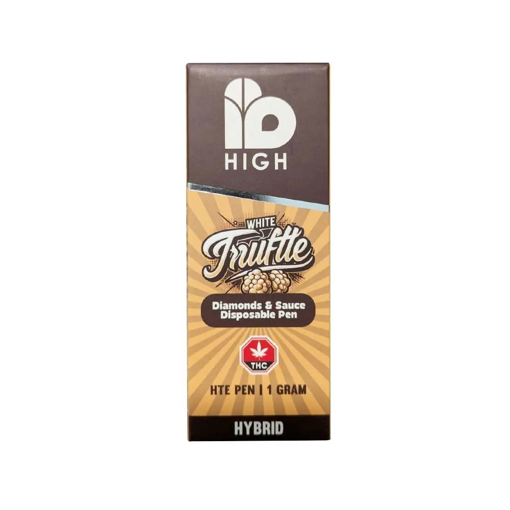 IBHIGH White Truffle IB High White Truffle Disposable Pen