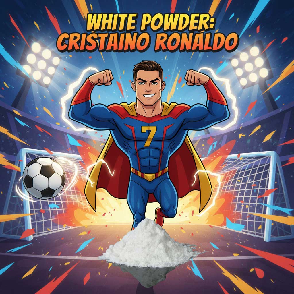 WHITE POWDER CHRISTIAN RONALDO