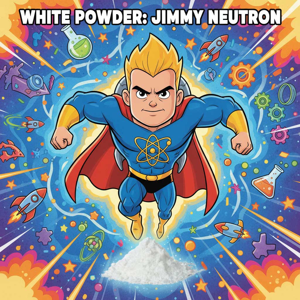 WHITE POWDER JIMMY NEUTRON
