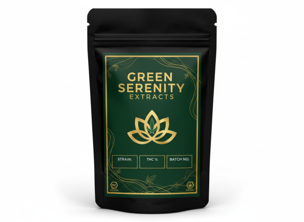 Green Serenity Shatter