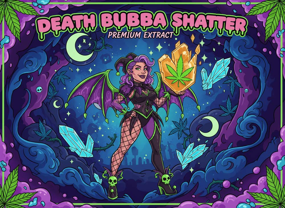 Source photograph: Potent Indica Cannabis