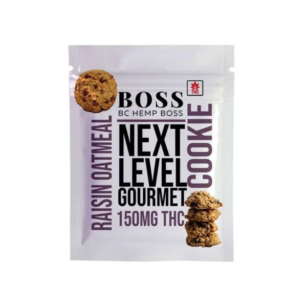 new 1 Next Level Gourmet - Raisin Oatmeal Cookie - 150 mg THC - Image 1